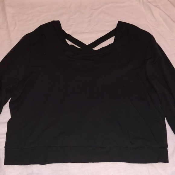 Alo Yoga Crop Sweater - Picture 1 of 2